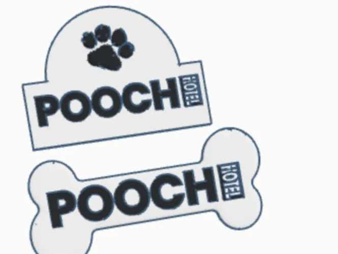 Pooch Hotel Sign 