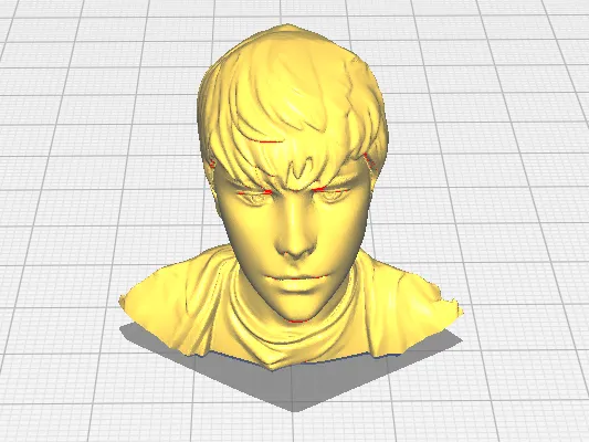 James statue| Overhang test