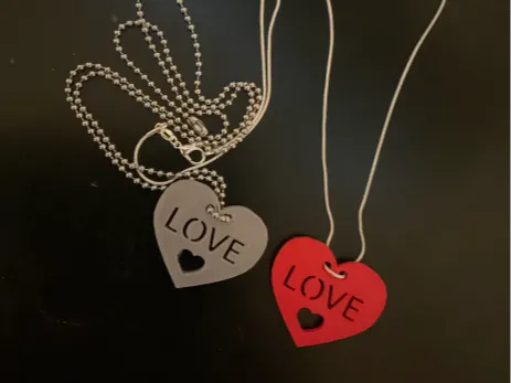 heart necklace