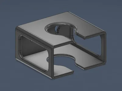 Wall mount for large wallets