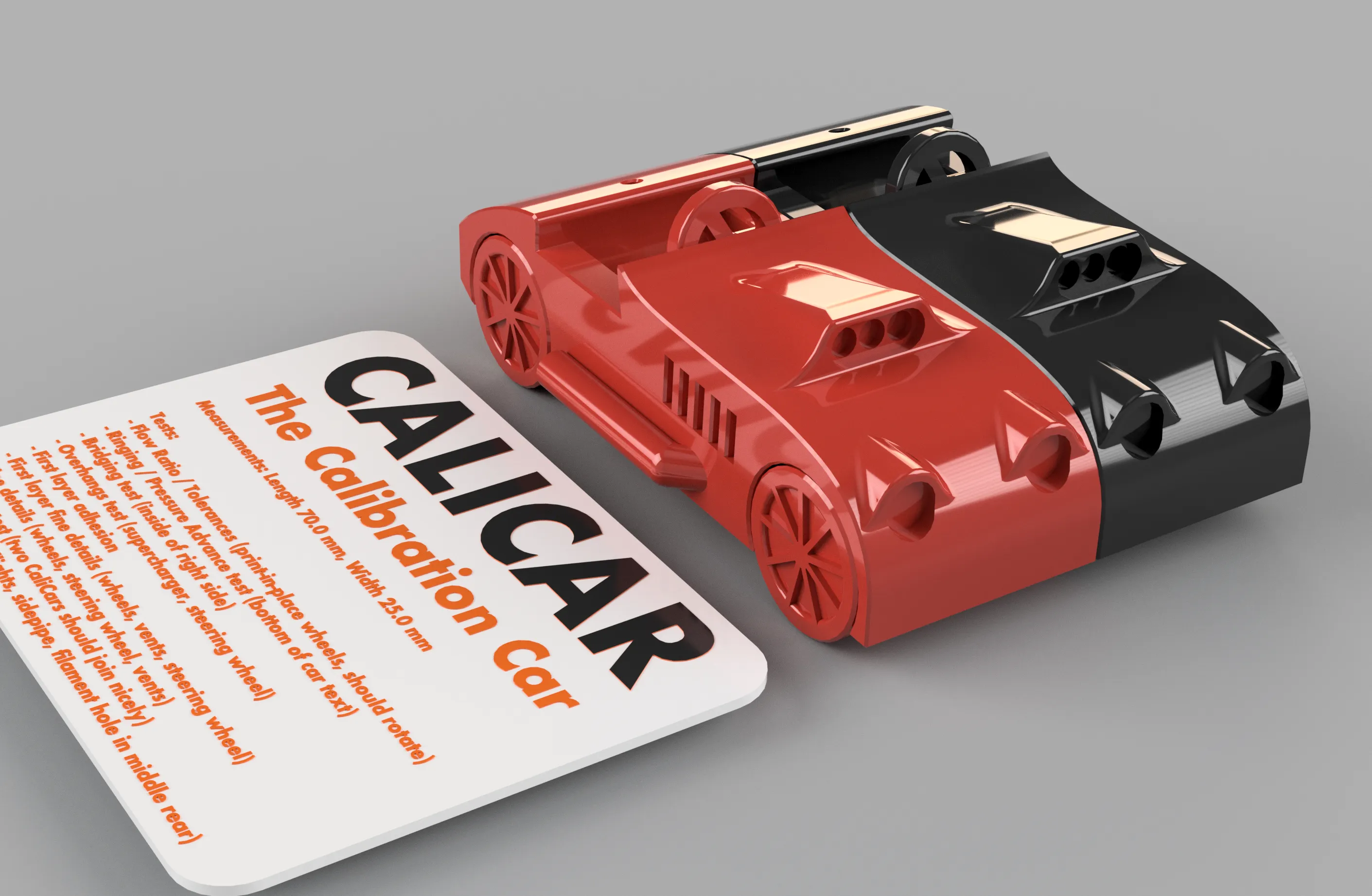 CaliCar - The Calibration Car by humebeam MakerWorld: Download Free 3D ...