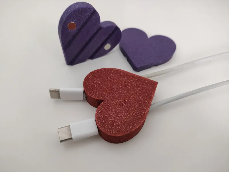 Heart Cable Organizer