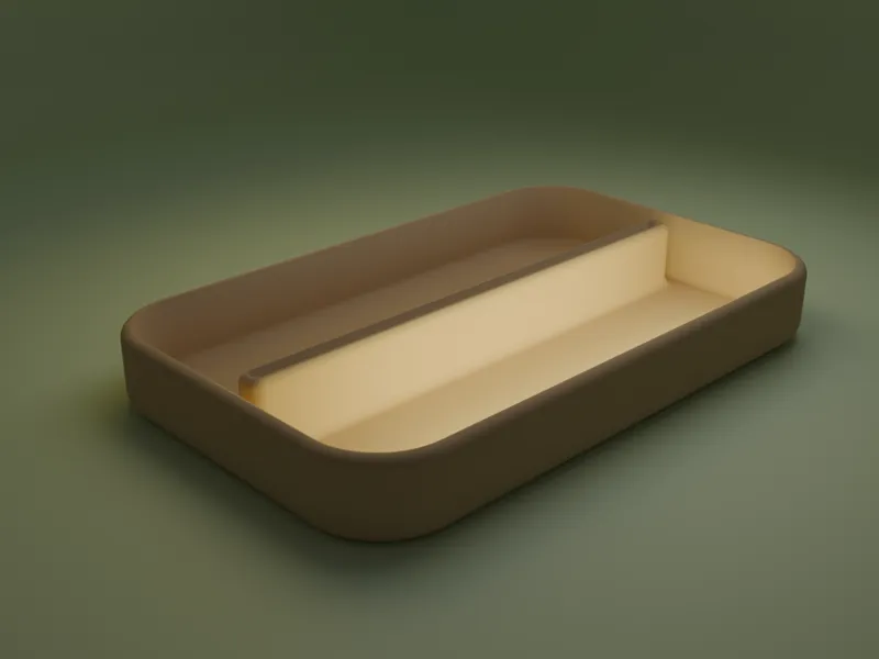 Dual Pen & Paper Holder