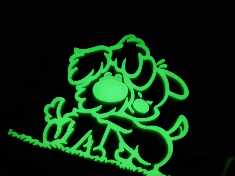 Woezel en Pip Wall art