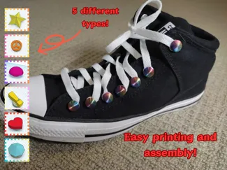 Shoe screw jewel