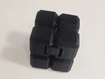 Minimalist Infinity Cube - Print in one plate!