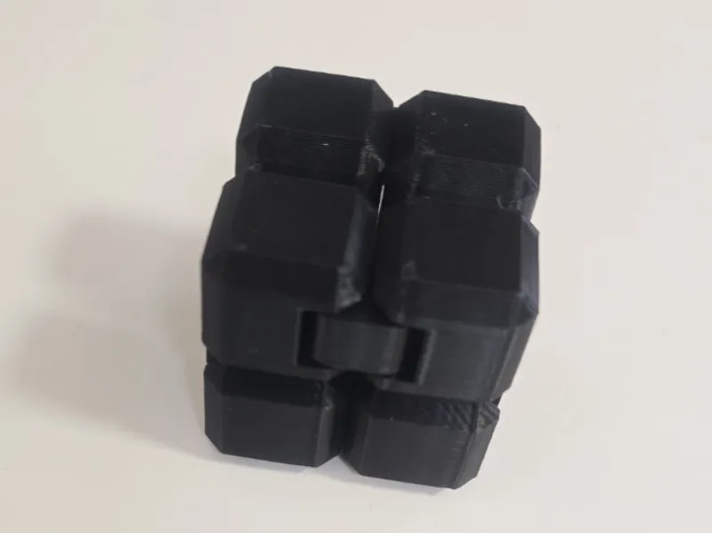 Minimalist Infinity Cube - Print in one plate!