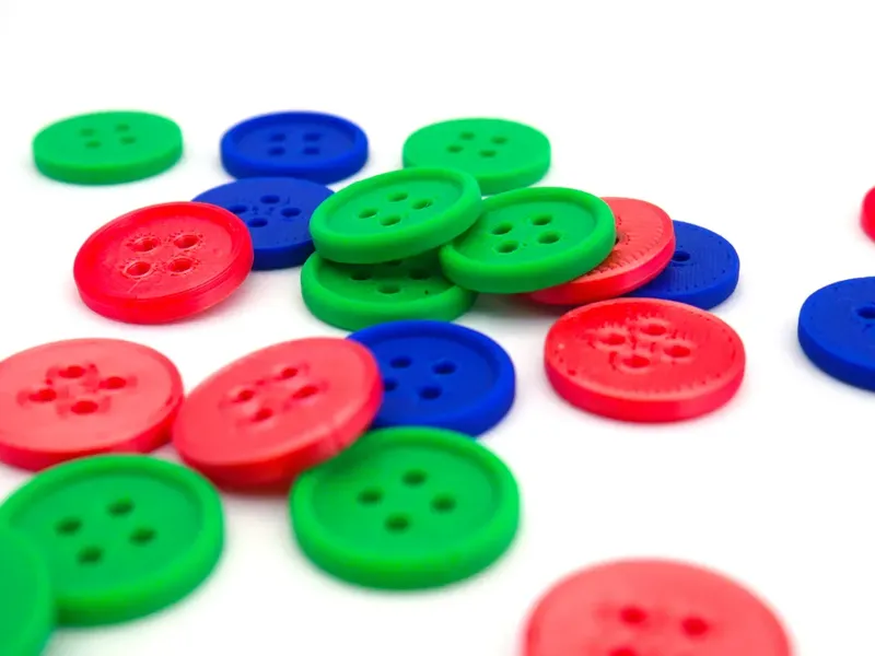 Sewing Button Box, Buttons Included !