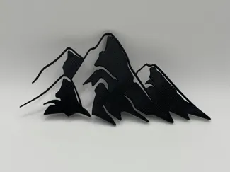 Moutain View Wall Art
