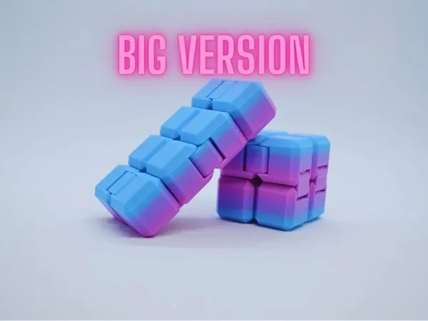Cube infini fidget grande taille