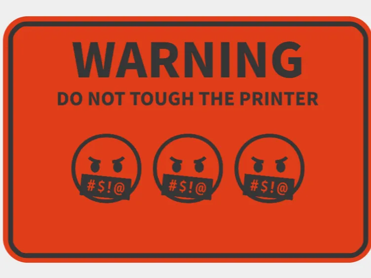 warning 