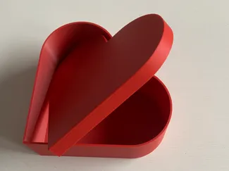 Heart with surprise