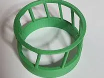 1/64 hay bale feeder