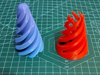 Spiral twist fidget