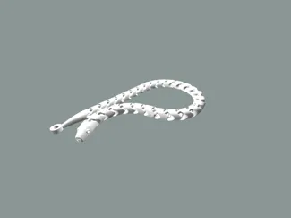 Snake fishing lure