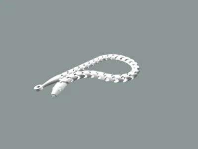 Snake fishing lure