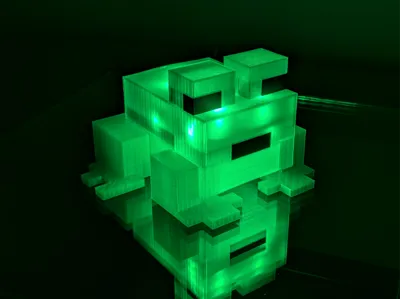 Minecraft Frog Lamp