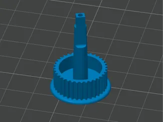 Philips SpeedPro Aqua brush axle
