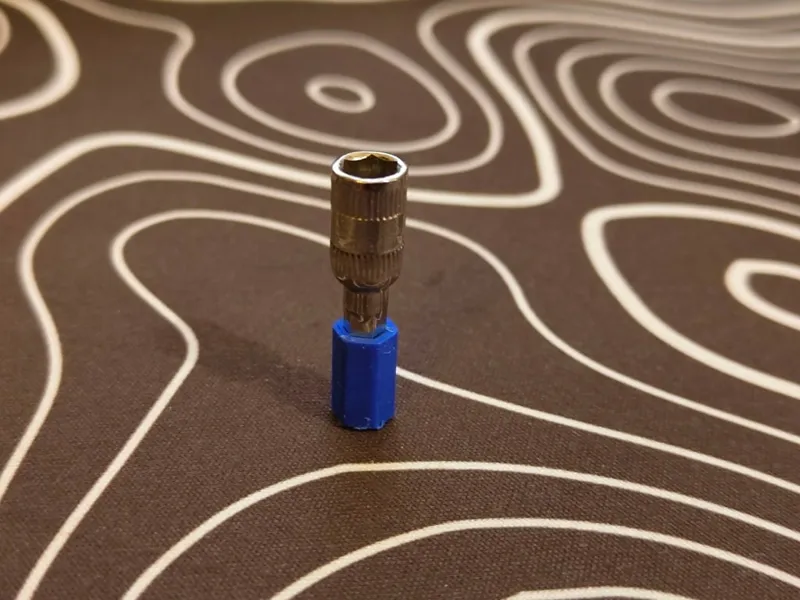 1/4 inch Socket to 4mm Socket for screwdriver