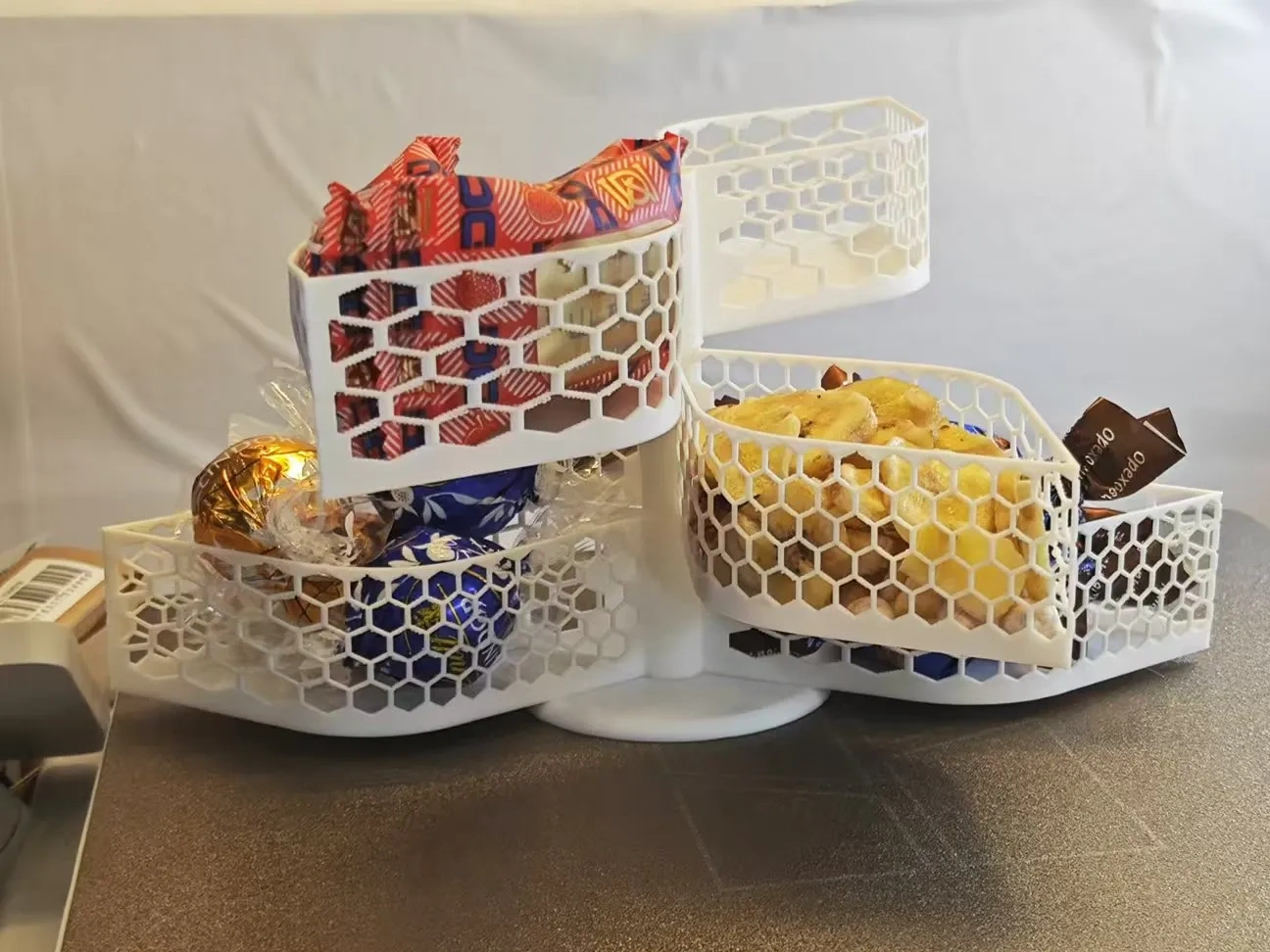 创意艺术分体果盘零食瓜子盘