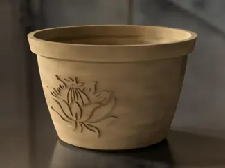 PLANT POT - FLOWER ART DESIGN