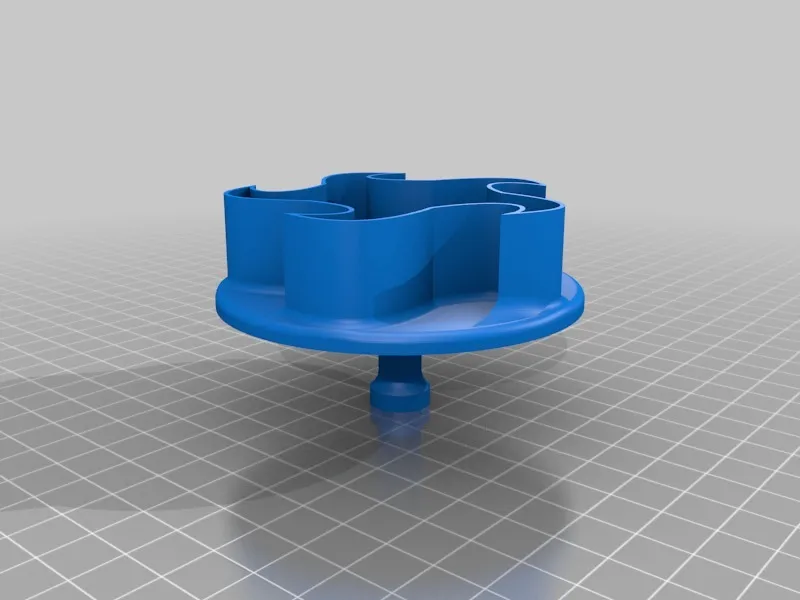 shuriken cookie mould