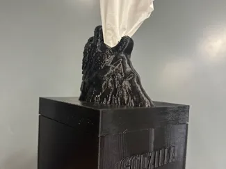 Godzilla Tissue Box