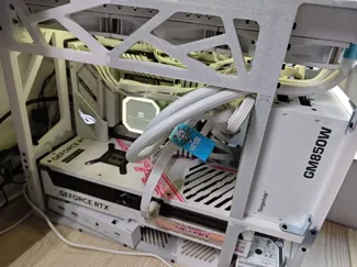 Matx机箱 长显卡 atx电源 360水冷 榫卯结构 a1mini可打