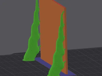 Makerworld Lithophane support alternative