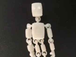 flexi articulated robot man