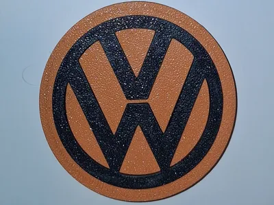 VW T5 wheel center cap emblem