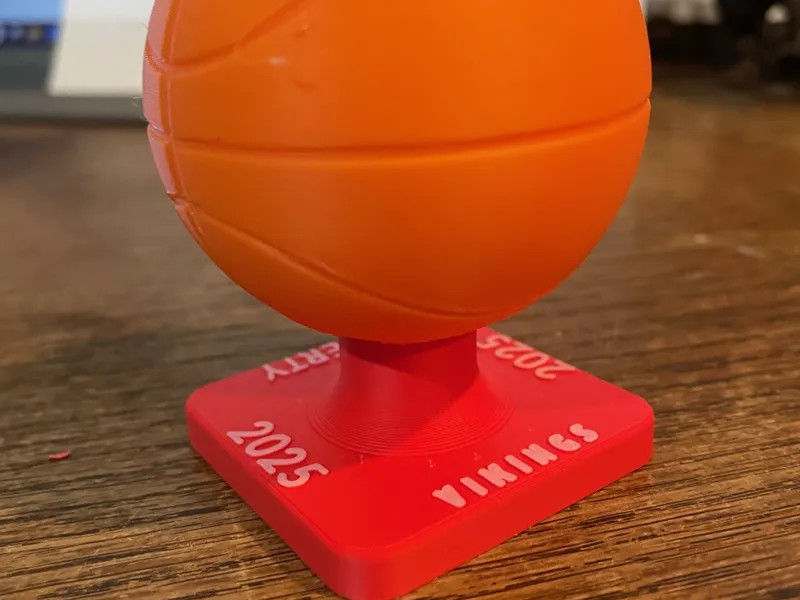 Basketball Trophy 2025