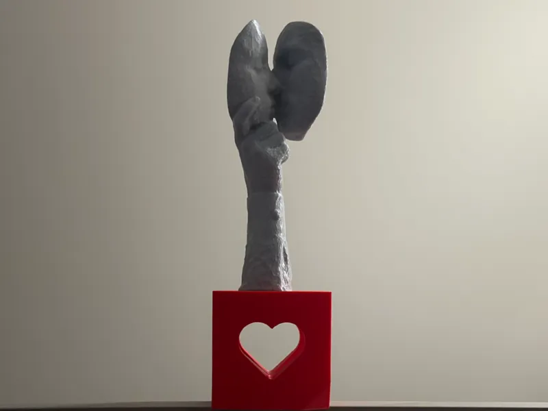 Love faces, kissing