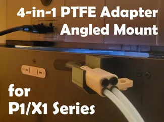 4-in-1 PTFE Adapter Angled Mount