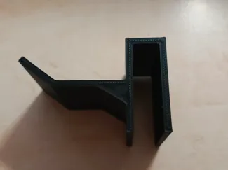 Generic headphone holder for IKEA rack HEJNE