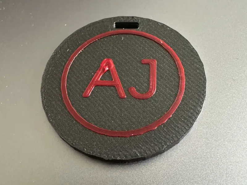 Customizable NFC Keychain