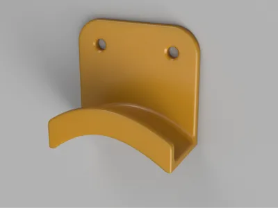 3D Headphone Holder for Desk/Wall Mounting
