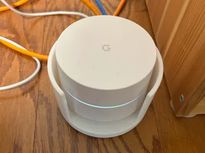 Google nest router wall mount