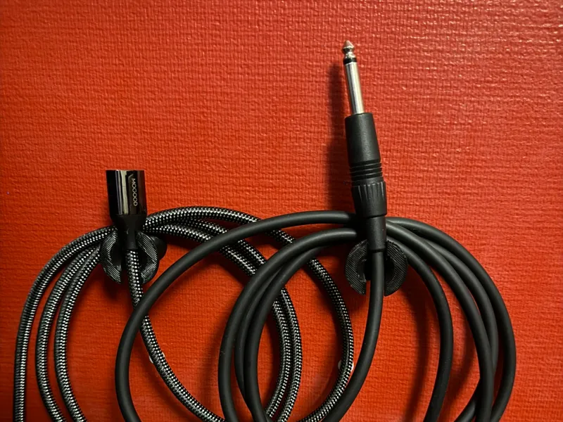 Wall-Mounted Cable Holder