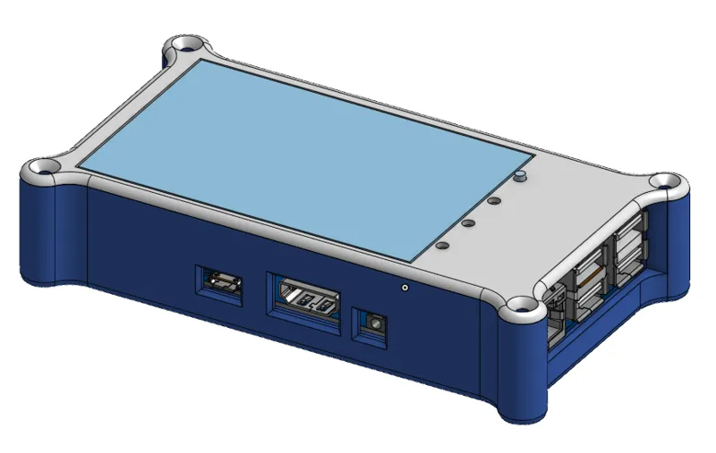 ODroid C1+ w/ 3.5in Display Case