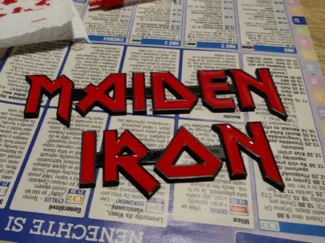 Iron Maiden sign