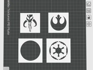 Star Wars Stencils