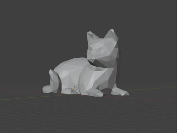 Low Poly Cat
