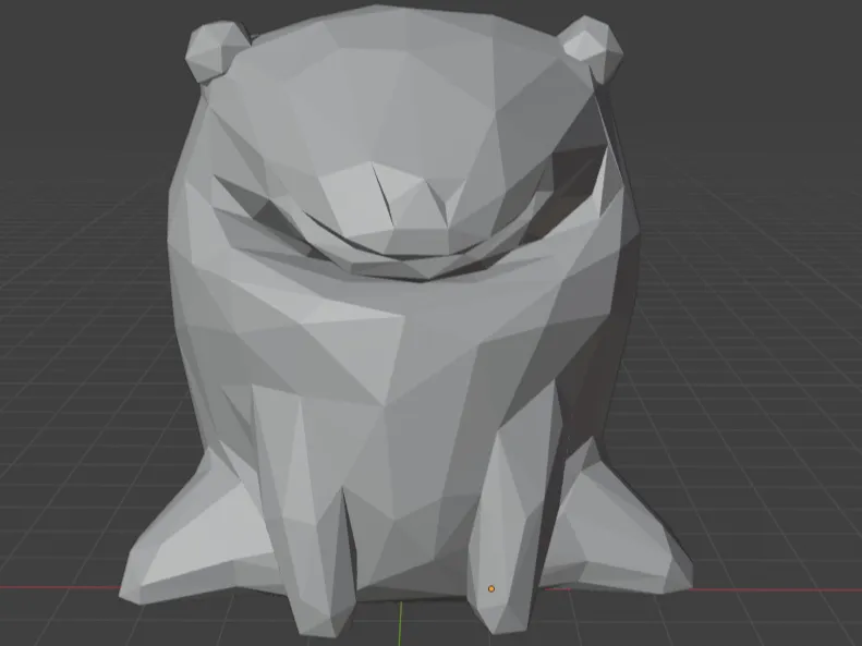 Low Poly Frog