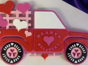 Valentines Day Truck