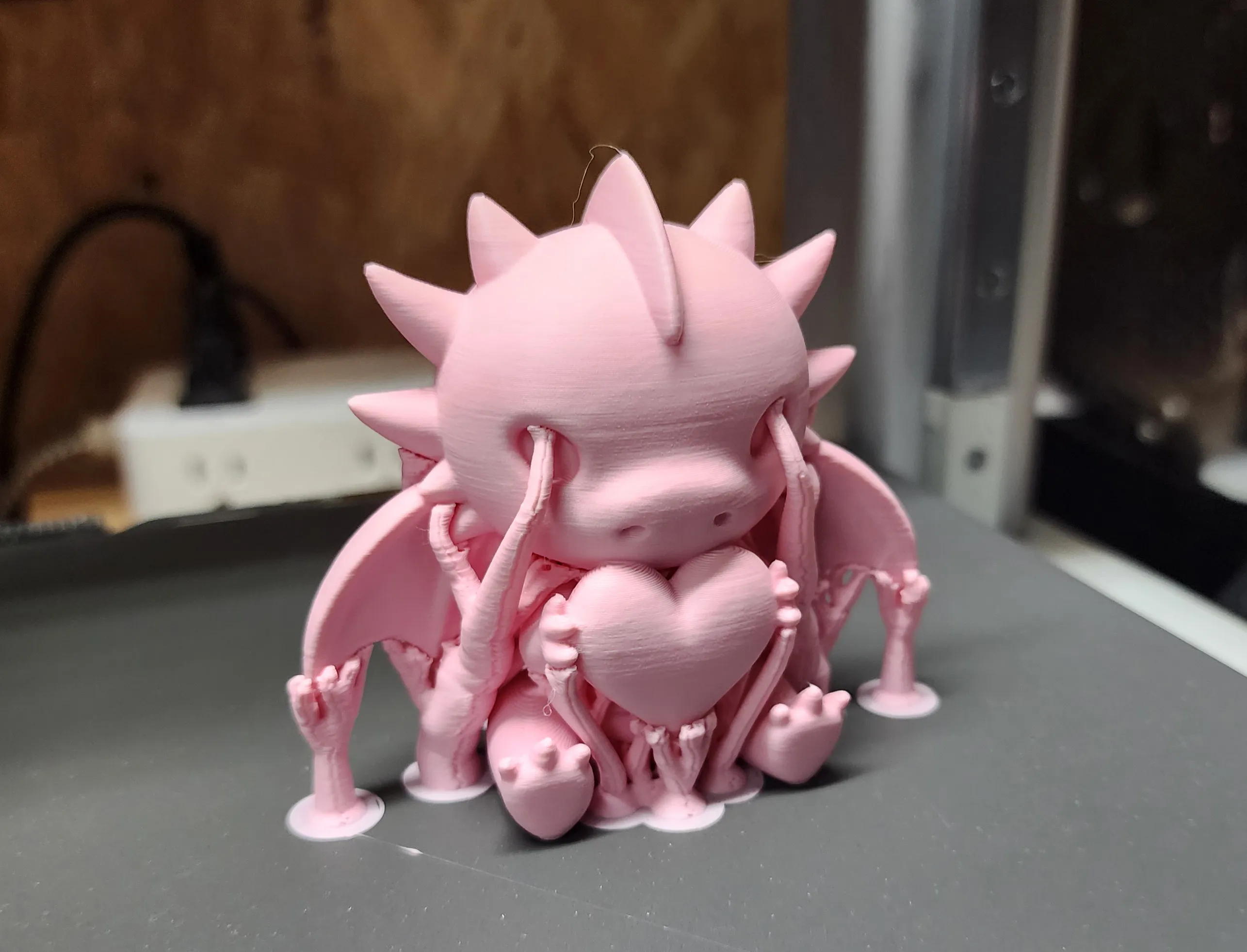 Sitting Dragon with Heart