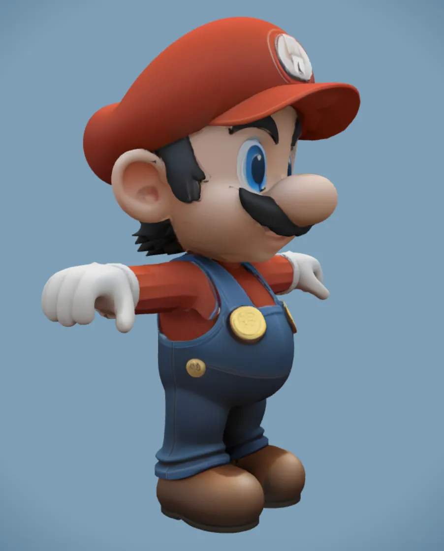 Mario Miniature by Shaarav4795 - MakerWorld