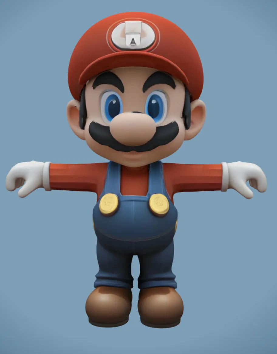 Mario Miniature by Shaarav4795 - MakerWorld