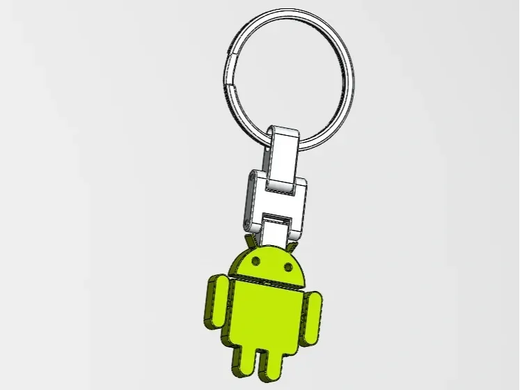 Android  安卓机器人 挂件 