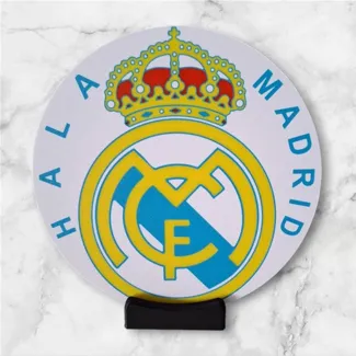 Real Madrid display plate 240 mm with stand